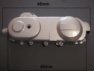 Bočný kryt motora (variator) - 4370