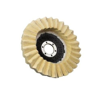 Leštiaci kotúč na hliník filcový 125mm - GEKO G00387