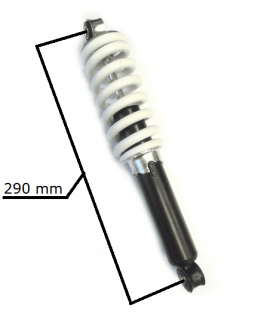 Zadný tlmič pre Minicross NRG (29cm) nrg-25