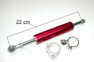 Tlmič riadenia - červený (22cm) tund17