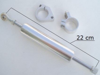 Tlmič riadenia - strieborný (22cm) tund71