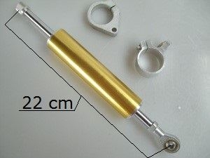 Tlmič riadenia - zlatý (22cm) tund18