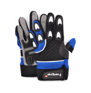 Dětské MotoCross rukavice Heipe Modré