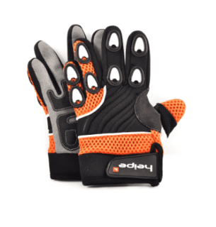 Dětské MotoCross rukavice Heipe Oranžové
