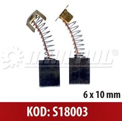 Uhlík 6x10mm S18003