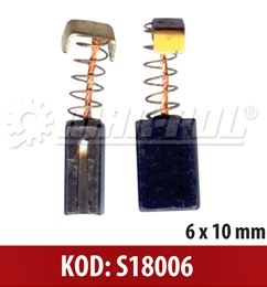 Uhlík 6x10mm S18006