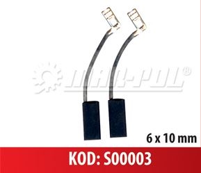 Uhlík 6x10mm S00003