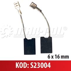 Uhlík 6x16mm S23004
