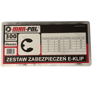 Segrovka E-klip 300 ks. M66483 - MAR-POL