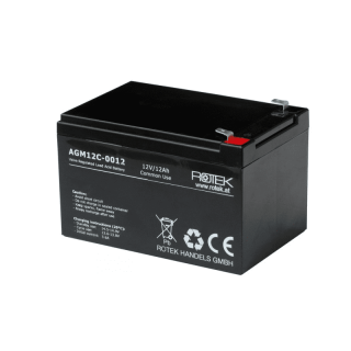 Baterie 12V/12Ah AGM12C-0012 - ROTEK BAT037