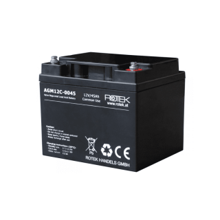Baterie 12V/45Ah AGM12C-0045 - ROTEK BAT020