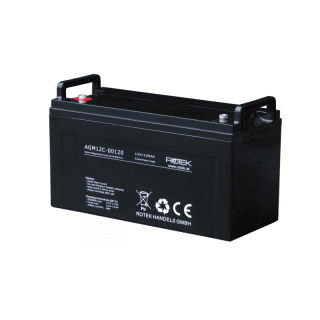 Baterie 12V/120Ah AGM12C-0120 - ROTEK BAT054