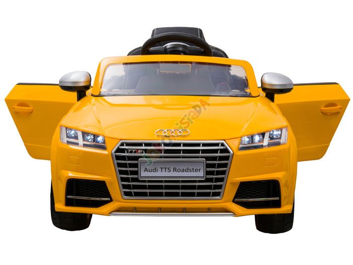 Joko Elektrické autíčko AUDI TT ROADSTER, 2x45W motor, žlté PA0143 ZO