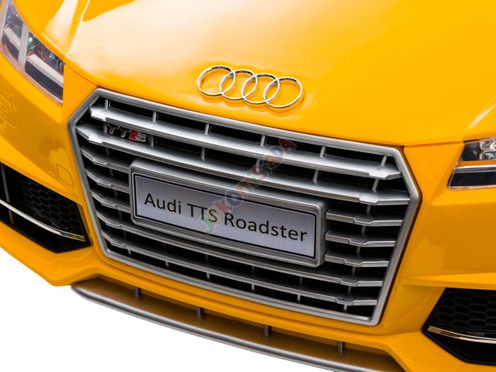 Joko Elektrické autíčko AUDI TT ROADSTER, 2x45W motor, žlté PA0143 ZO