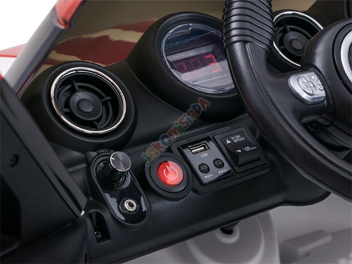 Joko Elektrické autíčko MINI MORIS, 2x 40W, EVA kolesá, modré PA0157 NI