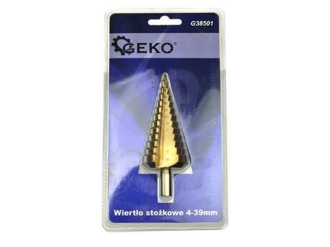 Viacstupňový vrták 4-39mm - GEKO G38501