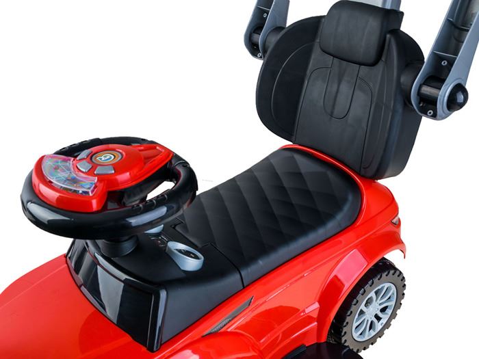 Joko Odrážadlo Sport Car s vodiacou tyčou 3v1 ZA2335, modré