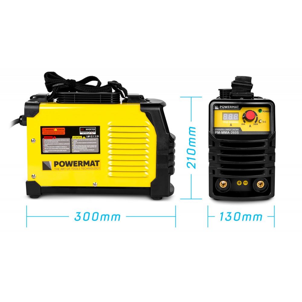 POWERMAT IGBT MMA 250A 230V + kukla