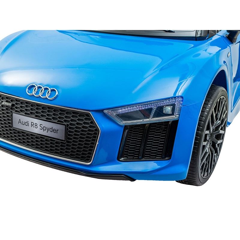 Joko Elektrické autíčko Audi R8 Spyder, 2x35W motor, 2,4Ghz DO, EVA kolesá, modrá