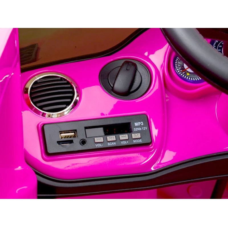 Joko Elektrické autíčko Chrobák, 2x35W motor, biele PA0148 BI