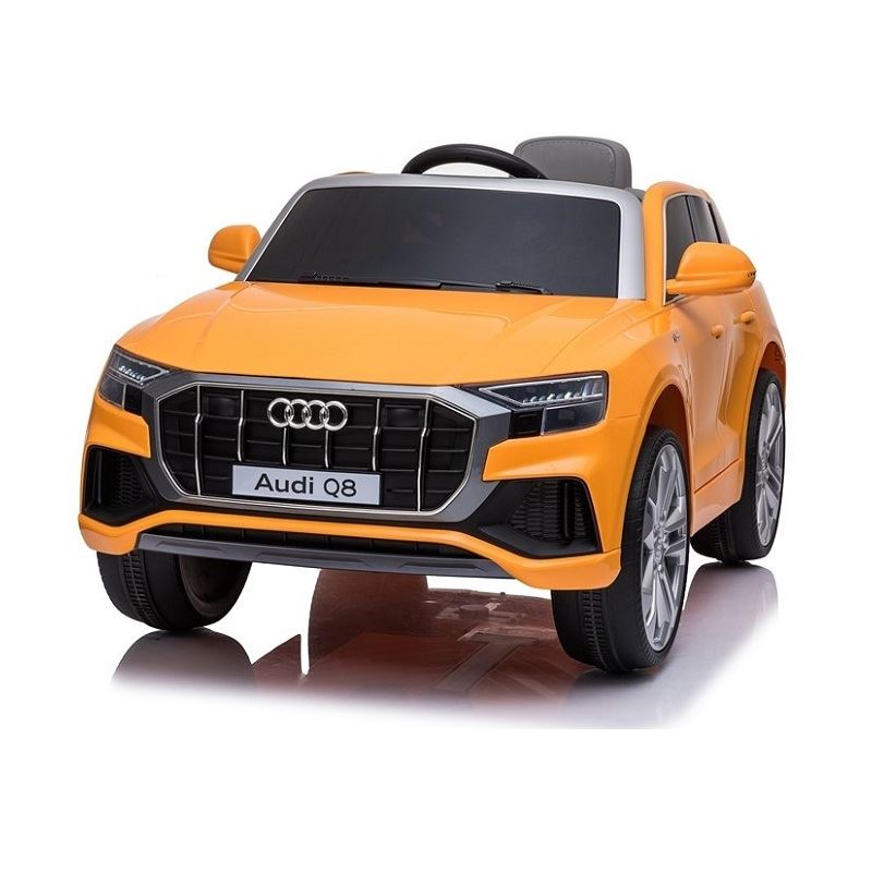 Joko Elektrické autíčko Audi Q8, 12V, 2,4 GHz dialkové ovládanie, USB / SD Vstup, žltá