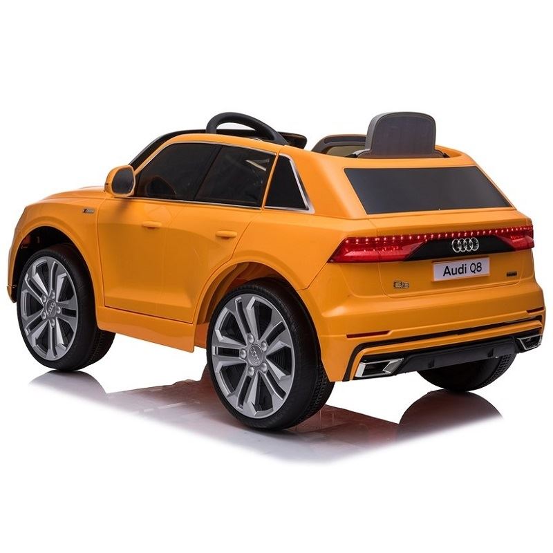 Joko Elektrické autíčko Audi Q8, 12V, 2,4 GHz dialkové ovládanie, USB / SD Vstup, žltá