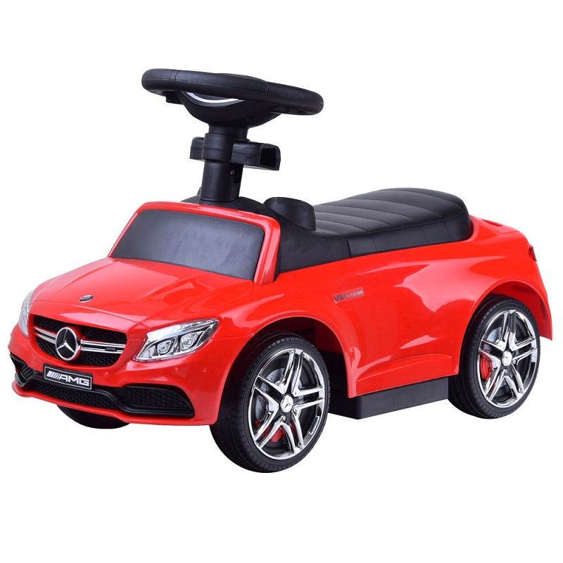 Joko Odrážadlo Mercedes AMG s vodiacou tyčou 3v1, biele ZA2784 BI