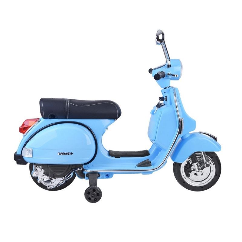 Joko Elektrický skúter Vespa Retro, penové kolesá, kožené sedadlo, ružová PA0202 RO