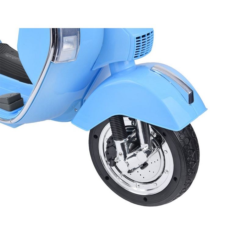 Joko Elektrický skúter Vespa Retro, penové kolesá, kožené sedadlo, ružová PA0202 RO