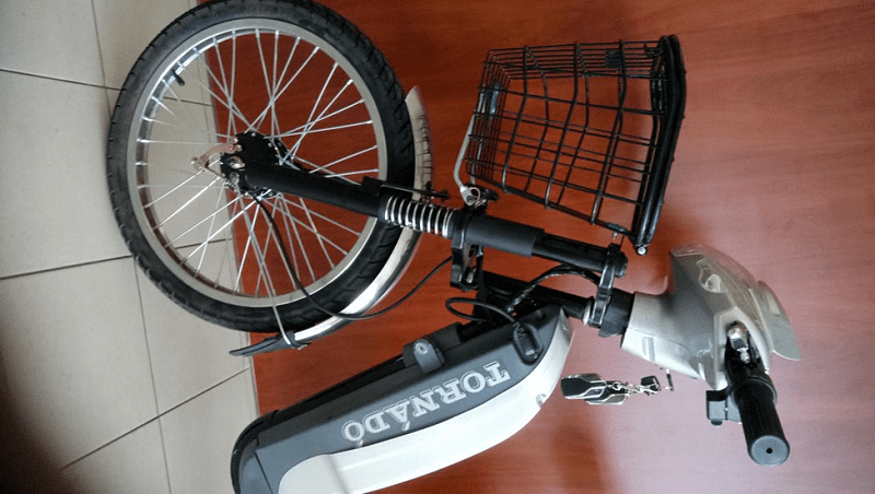 Elektrický bicykel, TORNADO TRD026 36V 250W 22", červená, 2021