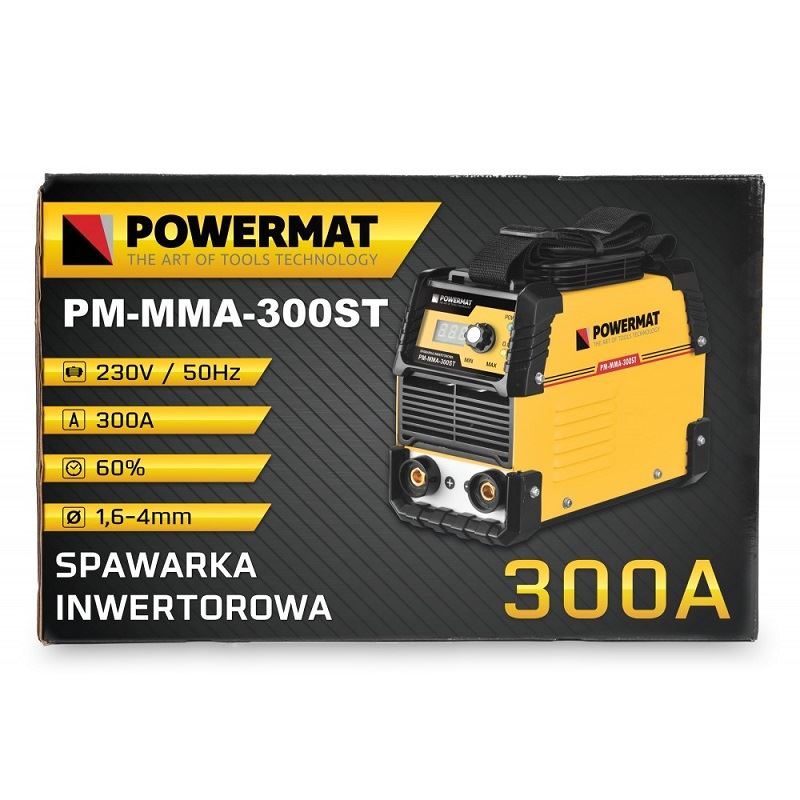 Invertorová zváračka 300A IGBT PM-MMA-300ST - POWERMAT