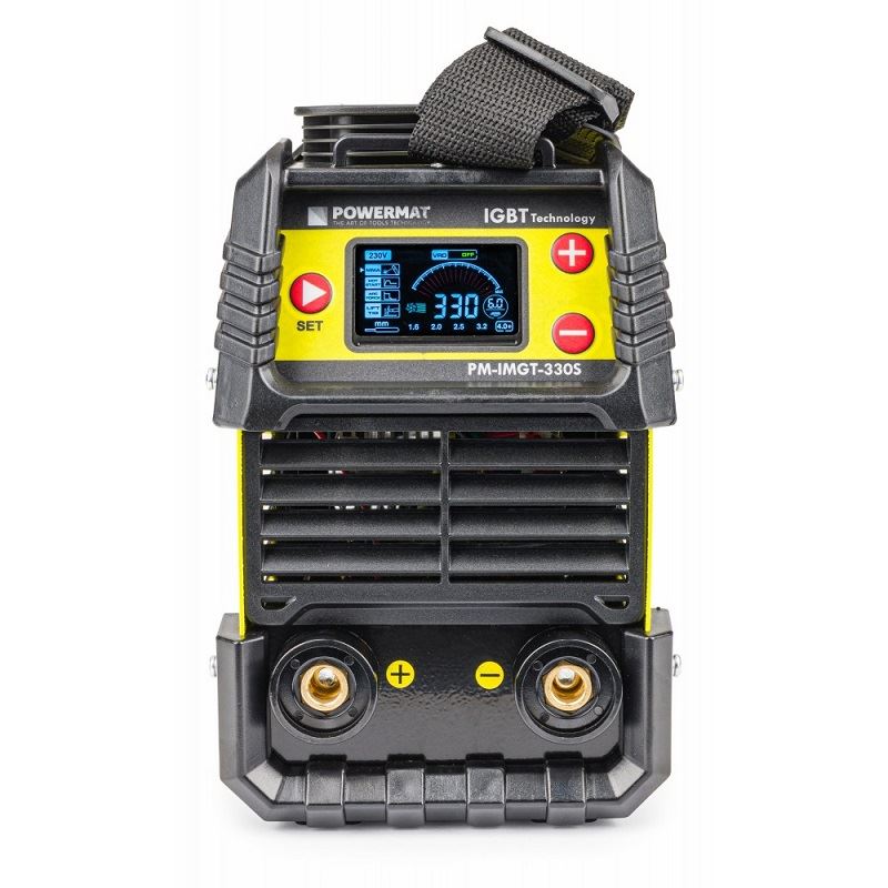 Zváračka POWERMAT PM-IMGT-330S 330A IGBT LCD MMA / TIG - POUŽITÝ