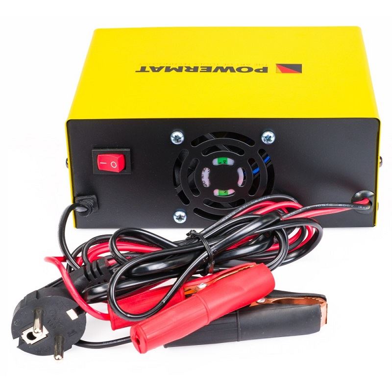 Mikroprocesorová nabíjačka autobatérii 6/24V - POWERMAT PM-PM-60B použitá