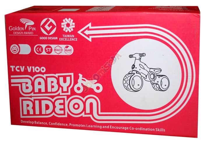 Odrážadlo TCV Baby Ride RO0063CZ, červené