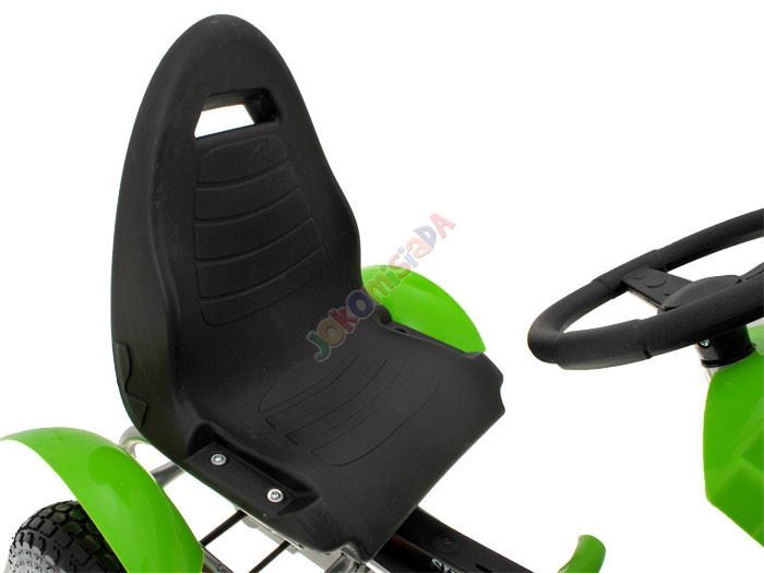 Gokart s pedálmi, nafukovacie kolesá