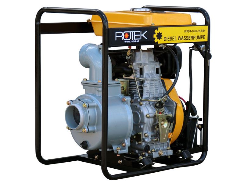 Dieselové čerpadlo na vodu ROTEK  WPD4-1200-25-EB+