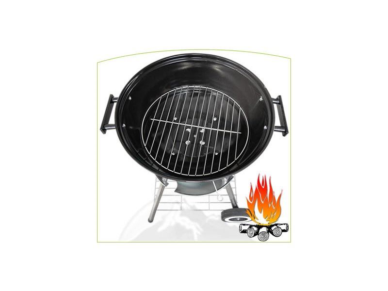 Záhradný guľatý gril s vekom SCHENGLER SKG45 12216