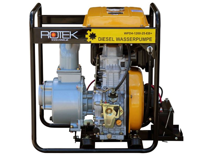 Dieselové čerpadlo na vodu ROTEK  WPD4-1200-25-EB+