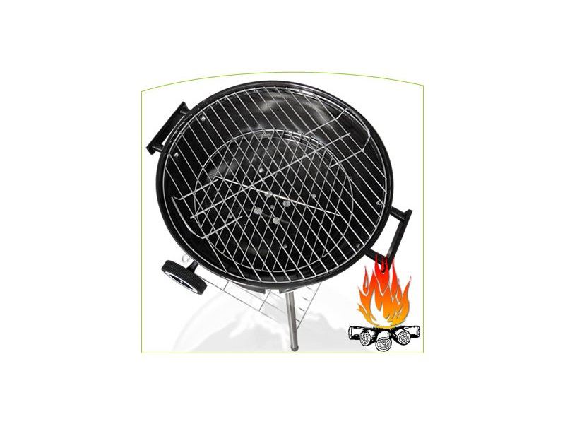 Záhradný guľatý gril s vekom SCHENGLER SKG45 12216
