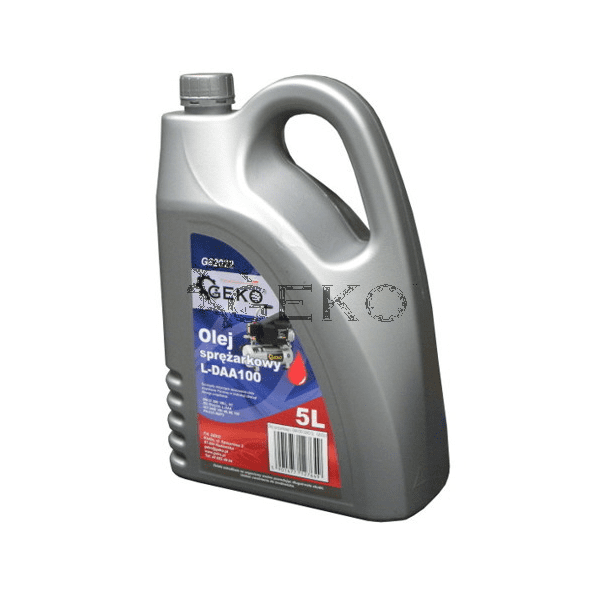 Kompresorový olej  L-DAA100 5L - GEKO G82022