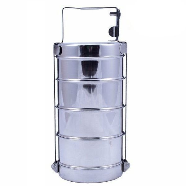 Nerezový obedár 4*850 ml 4-dielny Perfect Home 13502