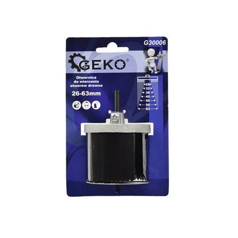 Vŕtacia korunka na drevo 26-63mm - GEKO G30006