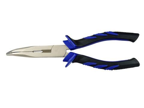 Kliešte ploché zahnuté 200mm - GEKO G00808