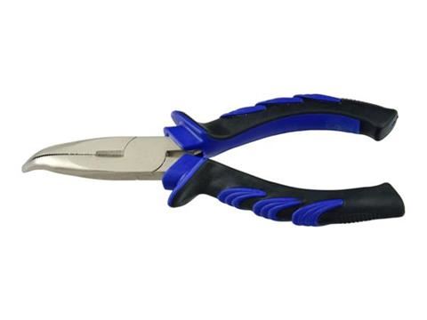 Kliešte ploché zahnuté 160mm - GEKO G00807
