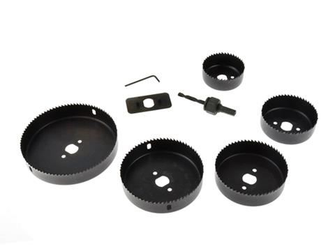 Sada vykružovákov na drevo 5ks. 64-127mm - GEKO G30003