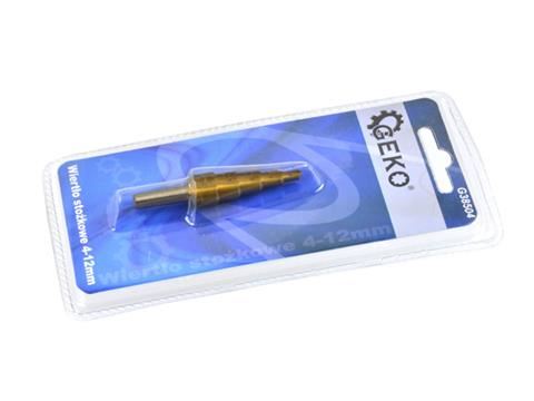 Vrták kuželový 4-12mm - GEKO G38504