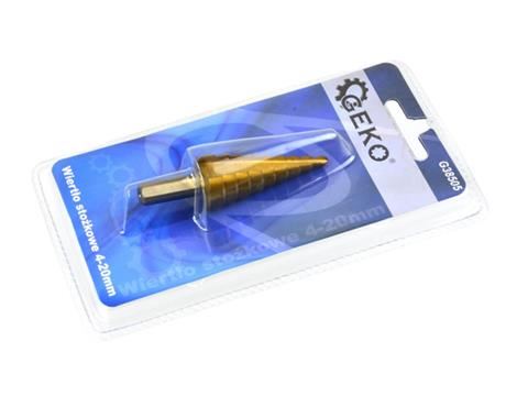 Vrták kuželový 4-20mm - GEKO G38505