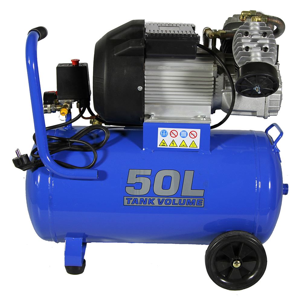 Olejový kompresor dvojvalcový 50L 3HP - RIPPER M80671