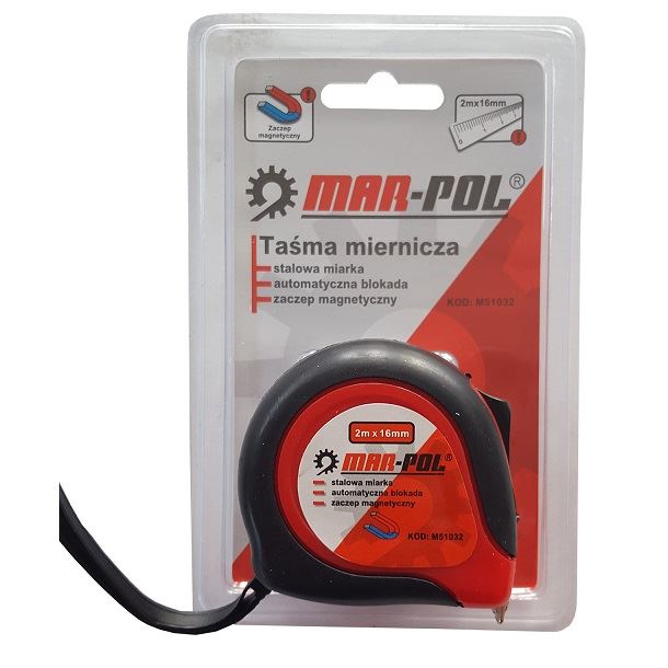Zvinovací meter 10m - MAR-POL M51039