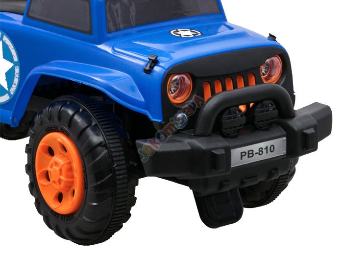 Joko Odrážadlo Jeep s melódiami pre deti, modrá SP0384 NI